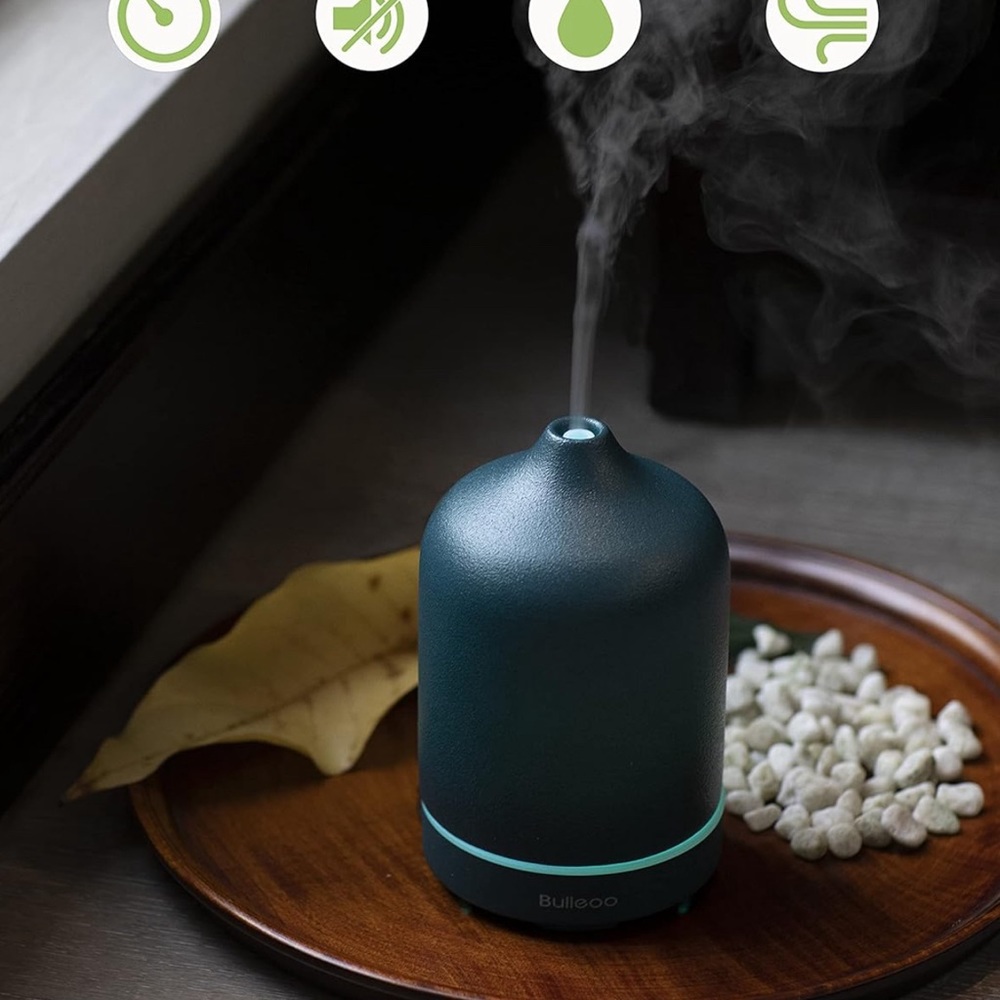 New Essential Oil Diffuser, Essential Oil Diffuser for Aromatherapy color: Blue - Picture 3 of 4